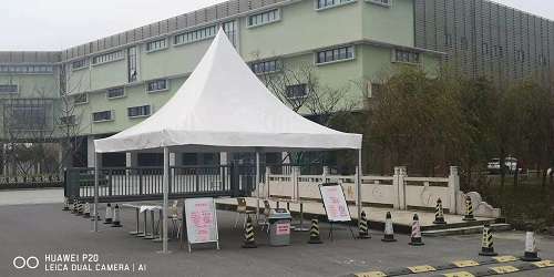 靈通篷房公司有三米到五米防疫.篷房、安檢篷房現貨